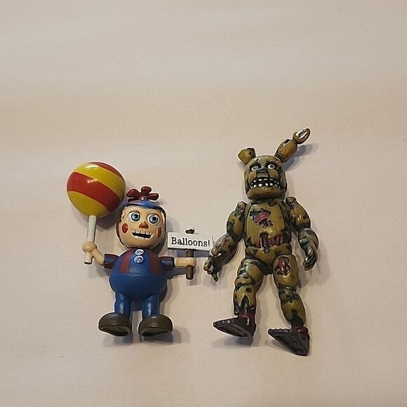 SpringTrap Five Nights Freddys 2016 Funko  Mini Figure FNAF Nightmare Minifig - Picture 1 of 5